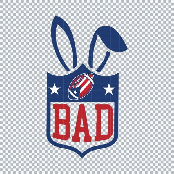 Bad Bunny NFL Logo SVG, PNG, DXF and EPS