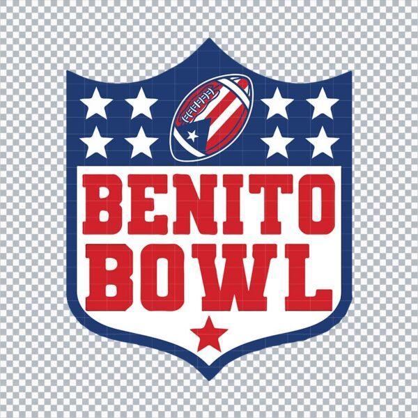 Benito Bowl NFL SVG, PNG, DXF and EPS